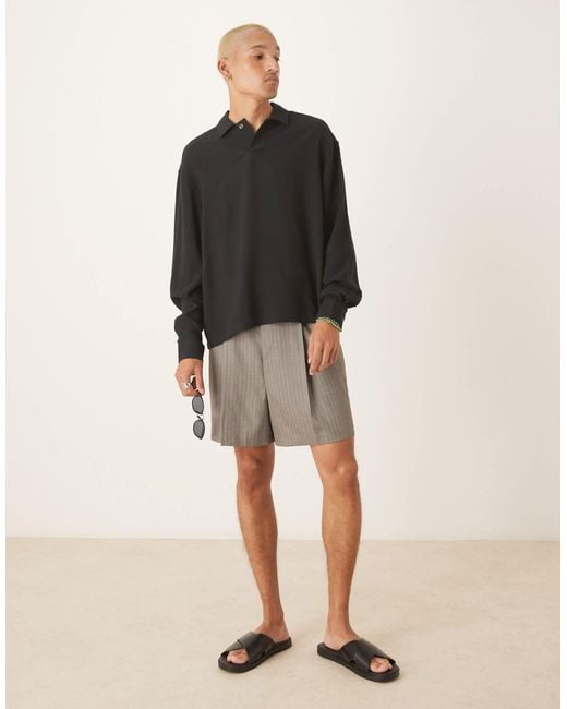 ASOS – bermuda-shorts in Black für Herren