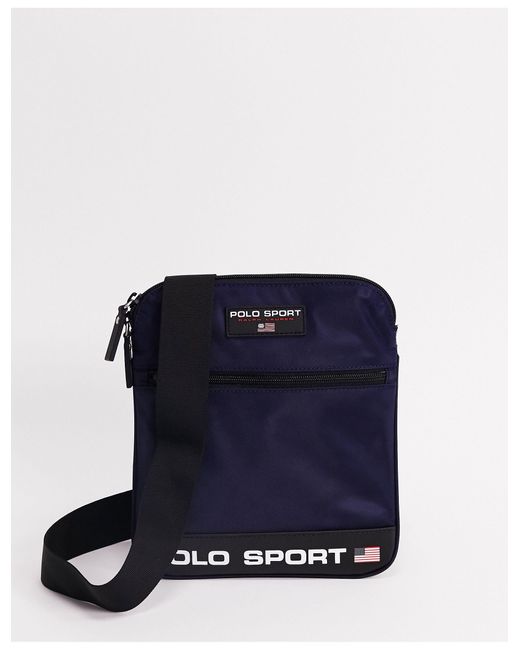 Polo Ralph Lauren – Sport – Pilotentasche in Blue für Herren