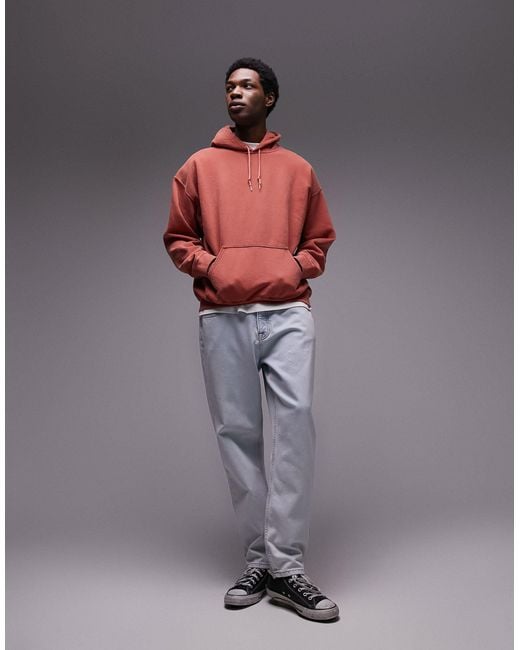 Topman sales red hoodie