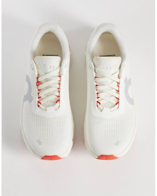 On Shoes White Cloudmster 1 Running Trainers