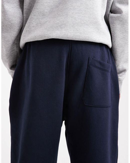 ASOS Blue Essentials Tapered Jogger for men