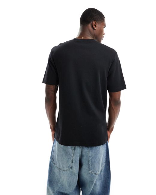 River Island Black Studio Slim T-shirt for men