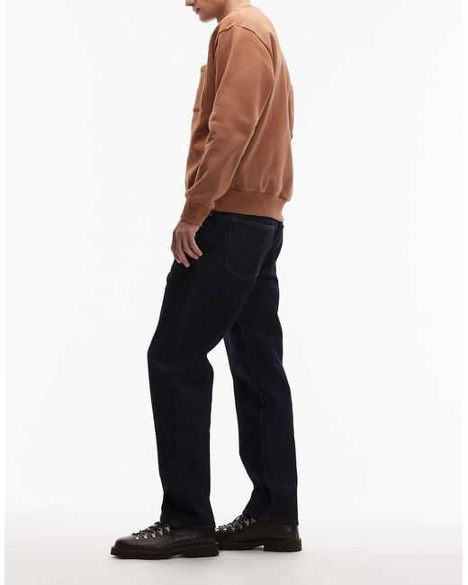 Only & Sons Blue Edge Straight Fit Jeans for men