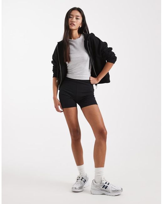 Collusion Black Booty Short