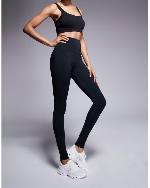 4505 Blue Tall Icon Active Bum Sculpt High Waist Gym legging With Inner Pocket