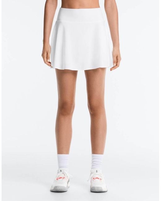 Oysho White Compressive Skirt