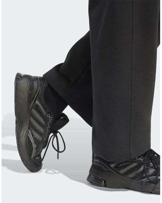 Adidas Originals Black Adidas Kit Small Logo Barrel Pant