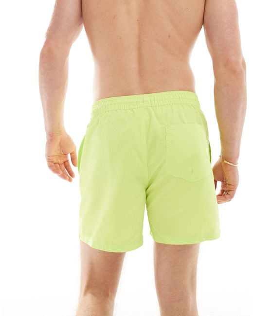 Jack & Jones – badeshorts in Yellow für Herren