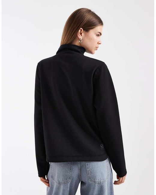 Dare 2b Black Relaxed Wander 1/4 Zip Fleece