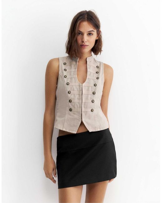 Pull&Bear Black Mini-skort