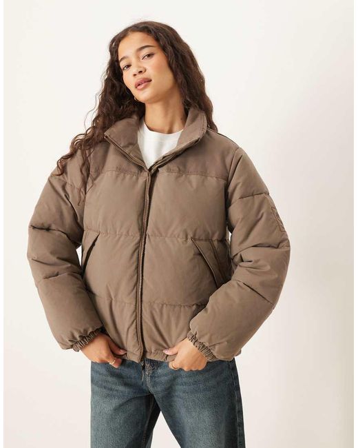 Piumino Con Isolamento Sintetico Color Goccia Di Cioccolato di Timberland in Brown