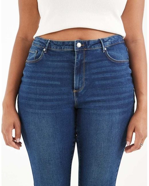 Vero Moda Blue High Waist Skinny Jeans