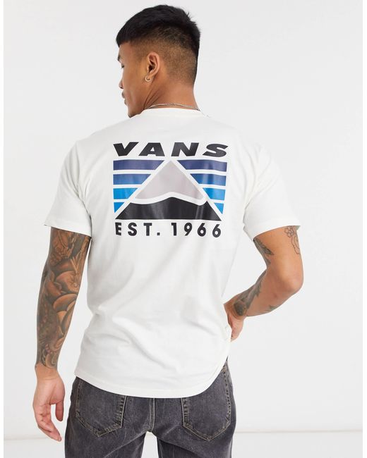 Vans Blue Mountain Back Print Tshirt