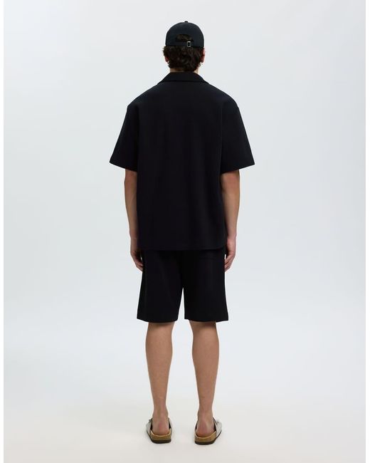 Camicia Giacca Nera di SELECTED in Black da Uomo