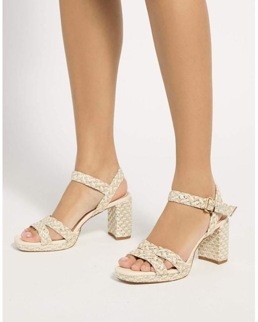Dune Metallic Manifesting Smart Sandals