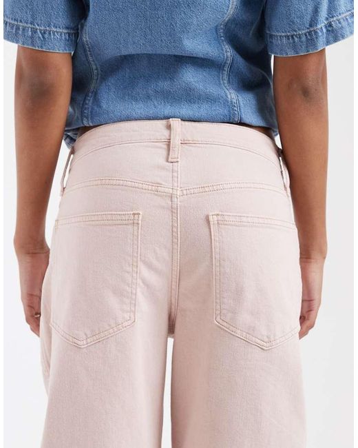 Gap Blue Mid Rise Barrel Jeans
