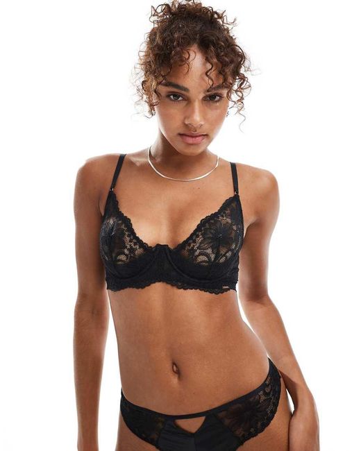 DORINA Black Kikky Lace Bra