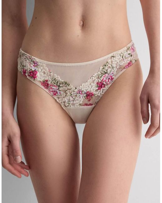 Intimissimi Brown Stampa Brazilian Briefs