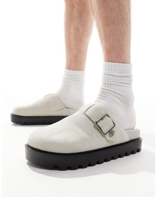 ASOS – clogs in White für Herren
