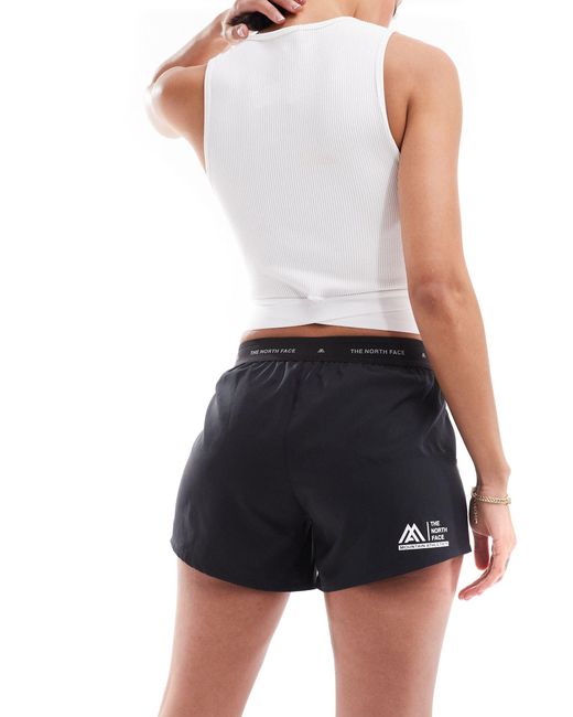 The North Face Black Training Logo Woven Shorts