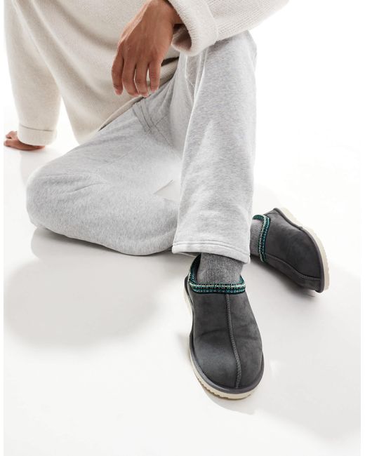 Jack & Jones Gray Mule Slipper for men
