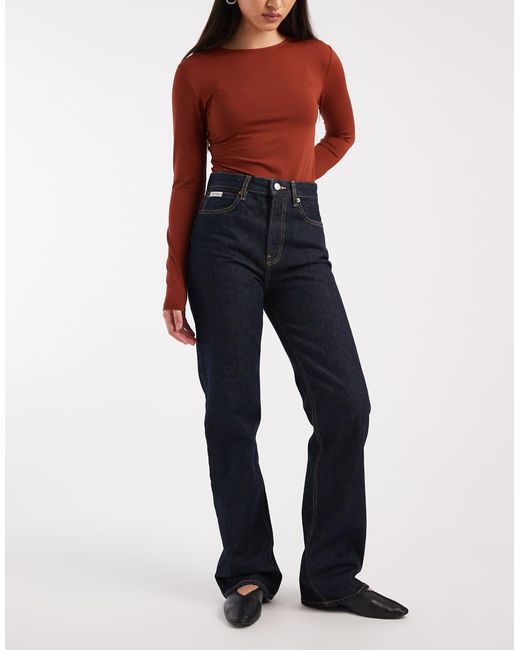 Calvin Klein Blue Straight Leg Jeans
