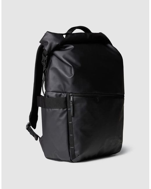 The North Face Black Base Camp Voyager Roll-Top Bag for men