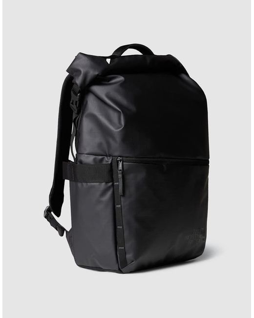 Mochila Negro Tnf Y Gris Asfalto Con Parte Superior Plegada Base Camp Voyager De The North Face de hombre de color Black