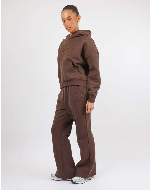 SIMMI Brown X Mia Khan Sport Hoodie