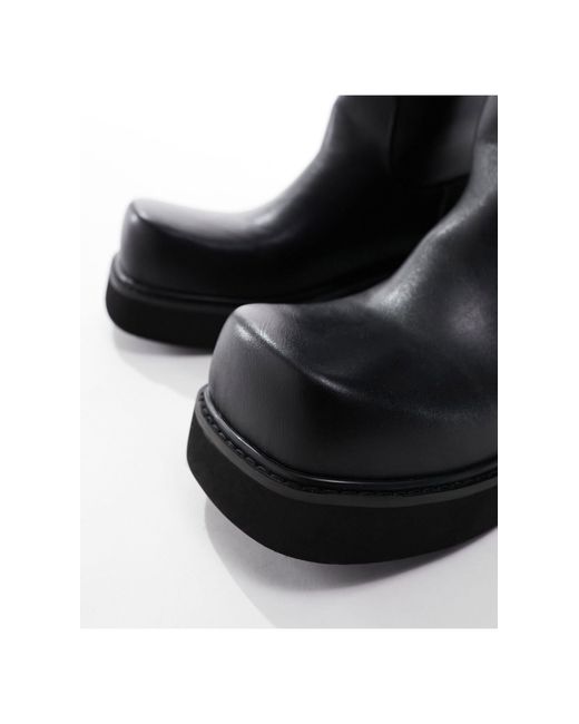 Koi Footwear Koi – the general – oversize-stiefel in Black für Herren