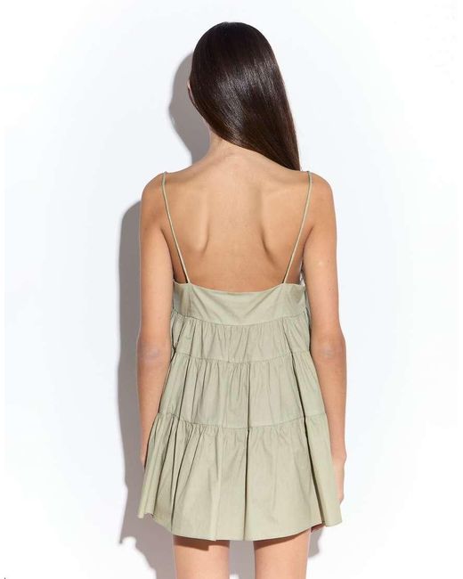 NARRATED Natural Empire Line Mini Dress