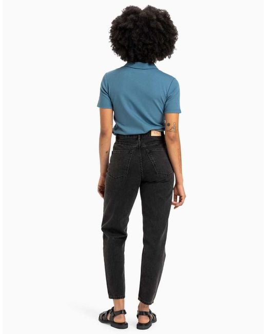 Quiksilver Blue Mom Denim Jeans