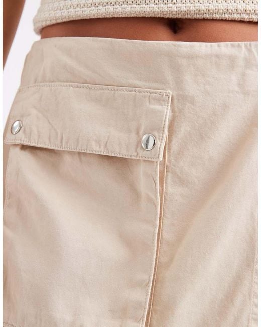 ASOS Natural Casual Utility Skirt Pants