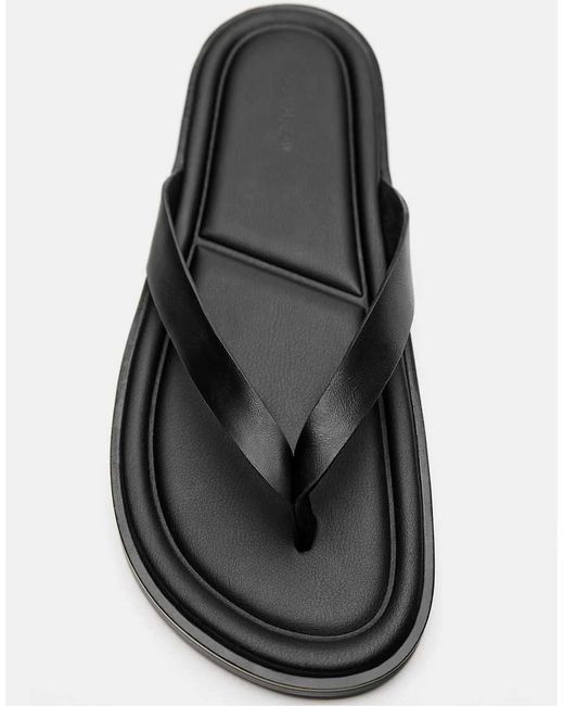 Pull&Bear White Flat Sandals for men