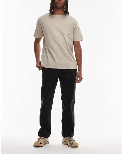 Obey Natural Hardwork Carpenter Straight Leg Denim Jeans for men