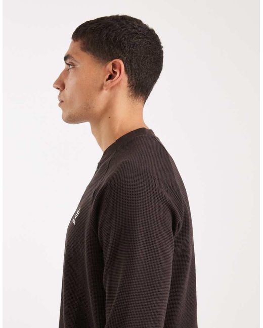 Adidas Originals Brown Trefoil Essentials Tee for men