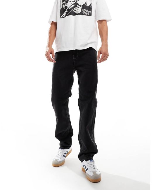 Dickies Black Houston Regular Fit Denim Jeans for men