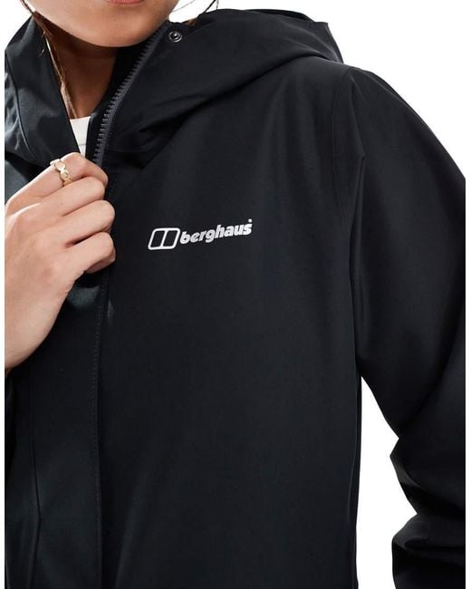 Berghaus Blue Omeara Long Waterproof Jacket
