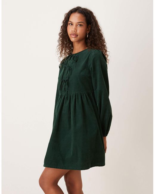 mini sailor dress Miss Circle Calliope Sailor Pleated Mini Dress