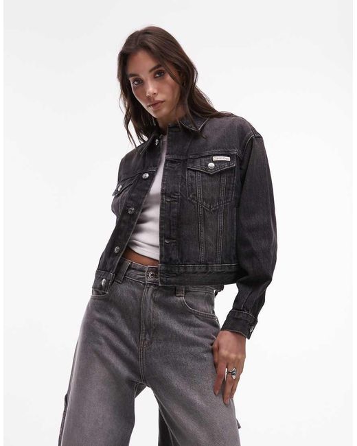 Calvin Klein Multicolor 90s Trucker Denim Jacket