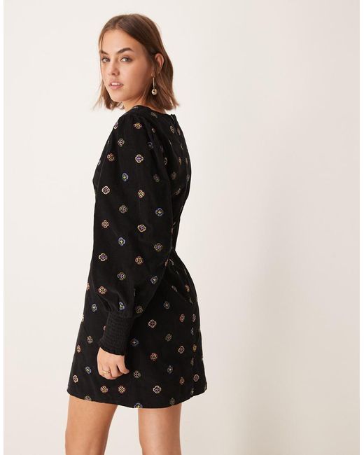 Nobody like you embroidered mini dress hotsell