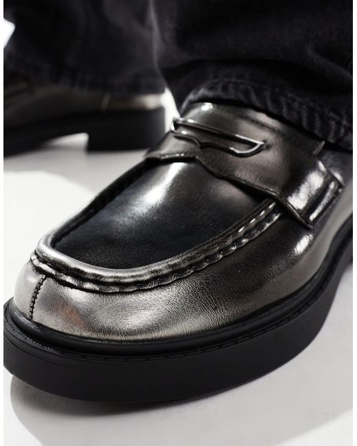 ASOS Black Loafers for men