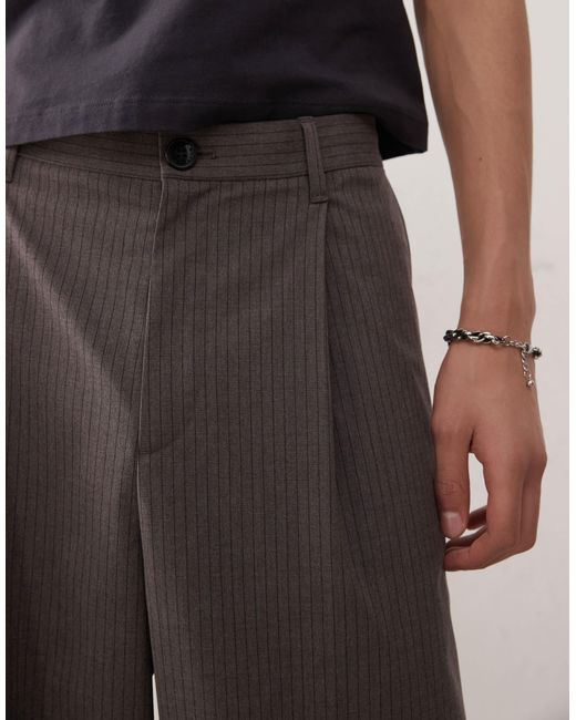 Weekday – uno – loose fit hose in Natural für Herren