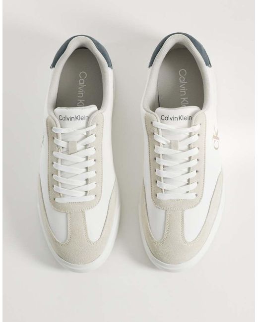 Calvin Klein Natural Cupsole Trainers for men