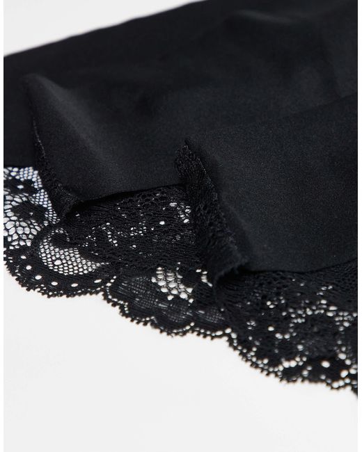 Vero Moda Black – 3er-pack slips aus spitze