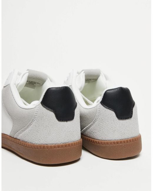 ASOS White Retro Trainers for men
