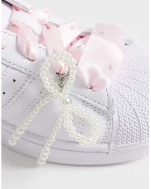 Adidas Originals Blue Lace And Shoe Charm Pack