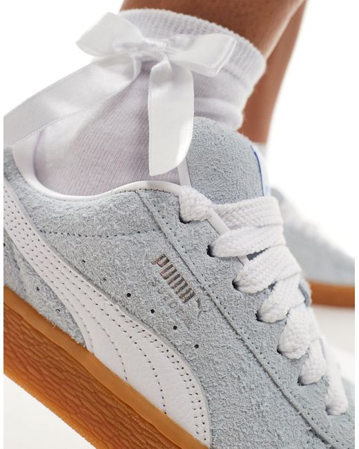 PUMA Xl Suede Sneakers in het Wit Lyst NL