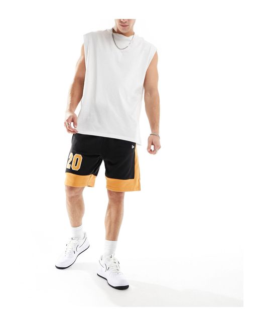 Pantaloncini da basket neri di KTZ in White da Uomo