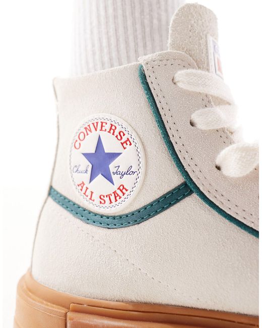 Cruise hi - sneakers alte color crema con suola di Converse in White